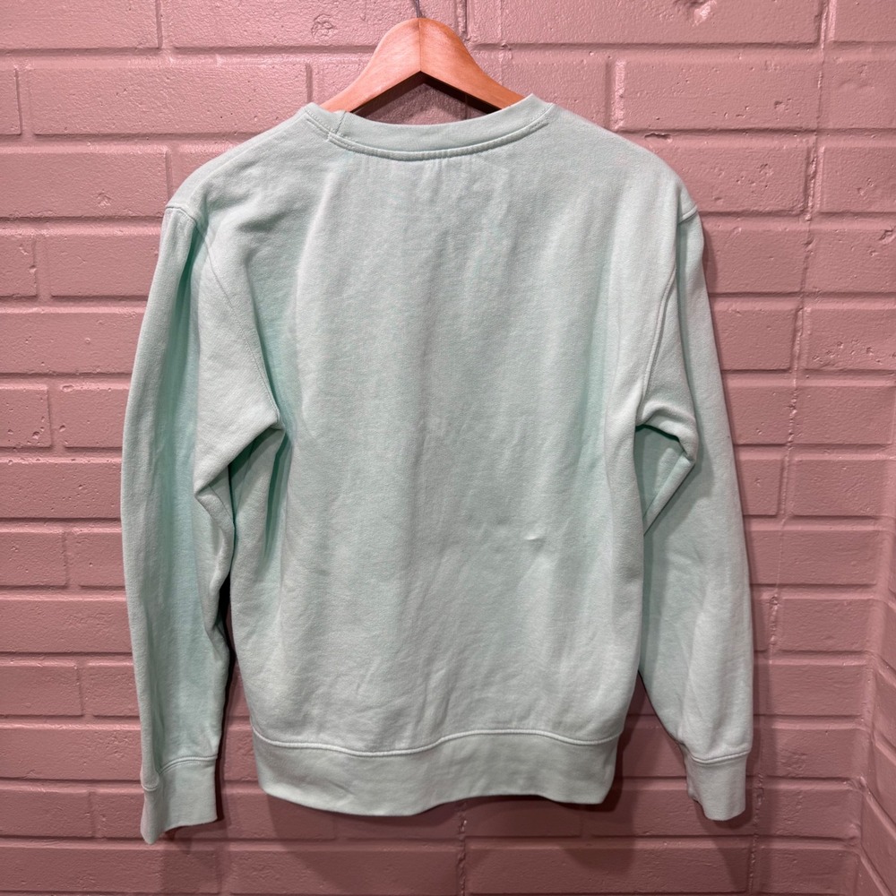 Cotopaxi Do Good Crewneck Organic Blend Sweatshirt Mint Green Blue Cotton Wmns S - Picture 5 of 12